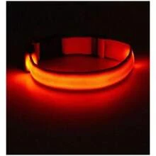 Collar Luminoso Led Para Perro Nocturna Color Aleatorio Usb Multicolor - Multicolor - Ver 10