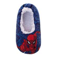 Marvel Spider Man Slippers For Boys Cozy Padded Home Use Soft Non Slip (Toddler Sizes 5-10, Little Kid Sizes 11-12) - Blue - View 6