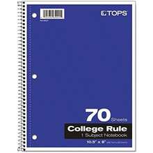 Oxford Spiral Notebook, 1-Subject, College Ruled Paper, 70 Sheets, Color May Vary, 1/Notebook (65021) (Pack Of 1) - Sổ tay đơn - 70 tờ (dòng kẻ dành cho sinh viên) - Xem 6