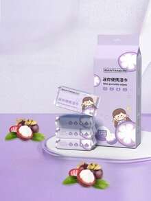 迷你湿巾旅行装，温和一次性手口清洁湿巾，便携迷你装 - 多色 - 查看 5