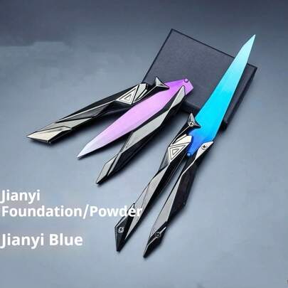 Mô hình phụ kiện Valorant, Dao ném hình bướm bầu trời sao, Mô hình nhân vật Singularity của Hiệp ước Bất khuất, Hàng hóa Anime, Quà tặng, Quà tặng ngày lễ, Quà Giáng sinh, Quà sinh nhật