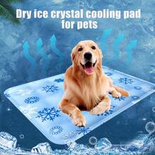 1pc Pet Cooling Mat, Summer Pet Cooling Pad, Water-Filled Cooling Cushion For Dog/Cat Kennel, No Electricity Needed, Suitable For Medium/Small Dogs And Cats To Sleep And Rest In Summer - Multicolor - View 2