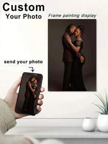 1 Tranh Canvas Treo Tường Tùy Chỉnh, Poster Không Khung Cá Nhân Hóa, Tranh Canvas Khung Trong Nhà Ấm Cúng, Quà Lưu Niệm Đám Cưới, Quà Tặng Ngày của Mẹ, Quà Lưu Niệm Tốt Nghiệp, Quà Kỷ Niệm Cá Nhân Hóa, Thích Hợp Cho Đám Cưới, Ngày của Mẹ, Ngày của Cha, Mùa Tốt Nghiệp, Lễ Phục Sinh, Trang Trí Phòng, Sản Phẩm Tùy Chỉnh, Trang Trí Phòng Ngủ, Quà Tặng Tùy Chỉnh, Hình Ảnh, Ảnh Chụp, Tranh Treo Tường Có Khung, Quà Tặng Bạn Thân, Quà Tặng Gia Đình, Quà Sinh Nhật, Quà Tặng Cho Bạn Trai, Bạn Gái, Gia Đình, Người Yêu, Bạn Bè - Nhiều màu - Xem 4