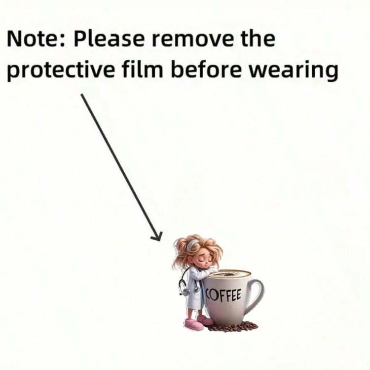 2D 平面亚克力可爱医疗系列小姐可伸缩徽章卷轴，适用于教师、学生、医生、护士、办公礼品、创意多功能证件卡套，可用于工作、返校、学习用品、办公、配件、送给女孩的礼物、团队礼物 - 彩色 - 查看 11