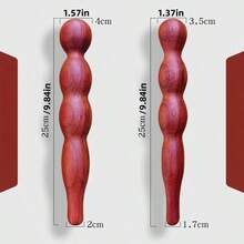 YYzzCaithe 一套纯天然木制按摩棒 - 多功能木制按摩工具,用于放松身心、缓解疲劳、舒缓足部经络,按摩棒兼具木制刮痧工具的功能,适用于全身按摩。 - 多功能木製按摩工具 - 查看 3