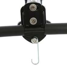 Wall Mounted Bike Rack, Space-Saving Bicycle Wall Mount Hanger For Garage Storage - 黑色 - 查看 7