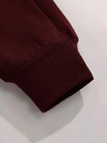 Comfortable Basic Plain Fleece Set For Gym And Everyday Wear - Art Streetwear, Urban Culture, Street Fashion, Street, Graffiti, Skater, Unisex, Men's And Women's, Sweatshirt, 50% Cotton 50% Polyester, Premium Streetwear Top, New Release, Immediate Shipping, Various Colors!! - Màu Tím - Xem 5