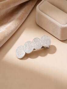 2025 New Arrival Metal Niche Design Spring Clip Hair Clip, High-End Hair Slides Side Clip Bangs Hair Clip For Women - Multicolor - View 3