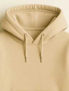 Brooklyn Printed Children's Kangaroo Sweatshirt With Hood Cotton Comfortable Child Various Colors And Sizes - 米色 - 查看 3