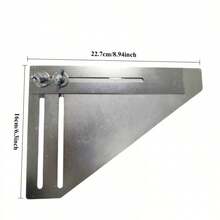 用于展示窗户规格的可调节角度工具。泥瓦匠展示了可调节框架角度 - Slivery - 查看 4