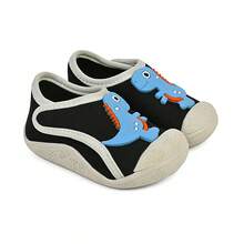 Boys' Non-Slip Slip-On Comfortable Flexible Sneakers - Xám - Xem 4