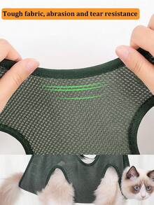 1个宠物美容吊床，耐用猫狗美容吊床，宠物护理吊床，适合中小型犬，猫狗指甲修剪吊床，宠物美容保健工具 - 墨綠色 - 查看 5