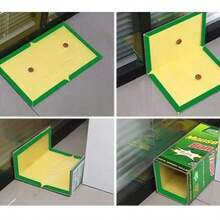 10 TRAMPAS PARA RATONES, RATAS, PEGAMENTO FUERTE, PEGAMENTO FUERTE, YESO CON SABOR, COMPRAR TRAMPA, Trampa pegajosa pequeña para insectos. - B - View 9