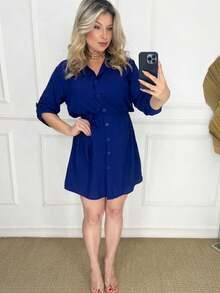 Women Dresses - Blue - View 6