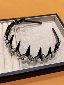 1pc Non-Slip Butterfly Hair Clip Headband, Suitable For Daily Use - Multicolor - View 5