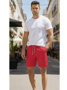 Men Shorts - Đỏ - Xem 2