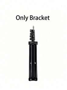 10英寸自拍环形灯，配备43英寸可调节三脚架和手机支架 - LED照明面板，适用于摄影、Vlog、直播、化妆、自拍、Zoom会议 - 兼容智能手机/平板电脑，即插即用环形灯系统 - A - 查看 11