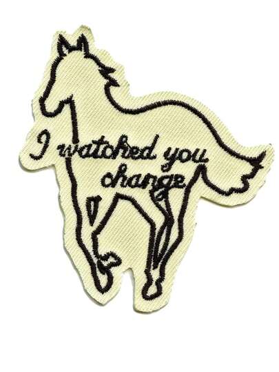 1PC I Watched You Change Patch NuMetal Rock Band Embroidered Iron On