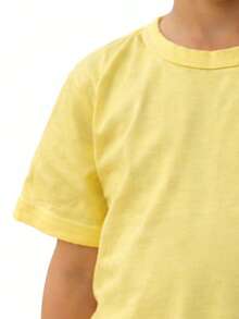 2026 Brazil Cup Jersey For Boys (Children) - Yellow - View 4