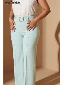 Women Pants - Cadet Blue - View 7