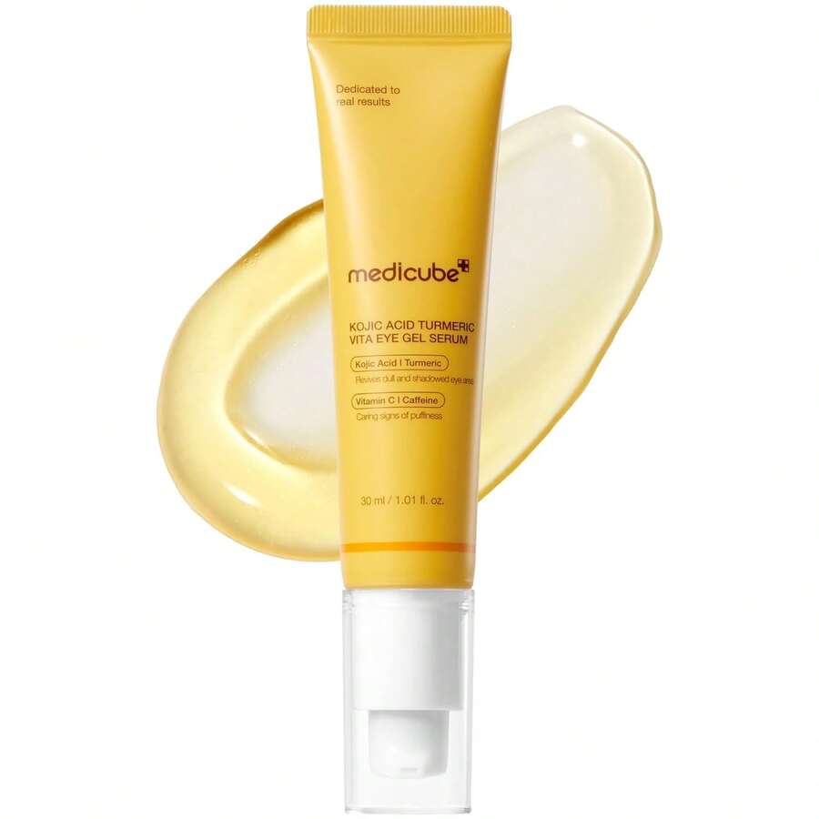 Medicube Kojic Acid Turmeric Vita Eye Gel Serum 30ml - Caffeine - View 1