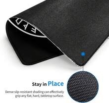 Dolaer Viking Age Symbol Norse Warrior Mouse Pad 8.6 X 7 Inch, Mousepad For Laptop Gaming, Computer Mouse Mat Stitched Edge Non-Slip Rubber Base, Home Office Decor Desk Accessories - Mouse Pad - View 5