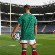 2026 México Copa Del Mundo Camiseta Fútbol Manga Larga - Multicolor - Ver 2