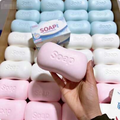 2026 New - 1pc Bathroom Fantasy Relaxation Device - Internet-Famous Realistic Soap Ultra-Soft Squishy, Finger Slow-Rebound Relaxation Tool, Creative Bathroom Desk Ornament - Perfect Gift For Birthday, Easter, Valentine's Day