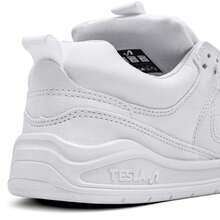 Tesla Fusion All White Unisex Sneakers | White - Black - View 7