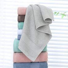 Bộ 3 món 100% cotton, gồm 2 khăn tắm + 1 khăn tắm lớn, thấm hút tốt và thân thiện với da, đồ dùng phòng tắm dành cho người lớn, thoáng khí, mềm mại, không xơ vải, đồ dùng khách sạn. - Nhiều màu - Xem 4