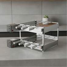 Churrasqueira Elétrica Gira Grill Inox 7 Espetos Grande - A - Visão 10