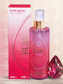 Body Splash From The Buq Care Stones Line: Ruby, Topaz, Diamond, Original Rayssa Buq Original - Rubi - View 1