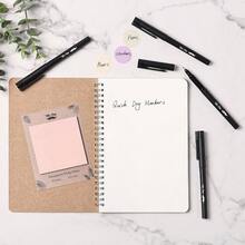 - Black Fineliner Pens, 4 Pack, 0.5mm Fine Point Pens, Marker Transparent Sticky Notes, Fine Tip Markers, Fine Line Markers, Drawing - 最初的 - 查看 6