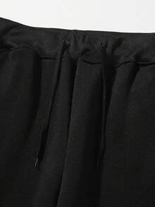 Calça Moletom Estampado Borboleta Desenho Minimalista Estilosa Unissex Masculino Feminino 100% Algodão Top Premium Streetwear Lançamento Envio Imediato Varias Cores!! - Preto - Visão 3