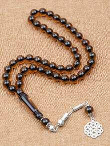 45颗10毫米亚克力穆斯林祈祷念珠手链，赞念珠配件 - 彩色 - 查看 12