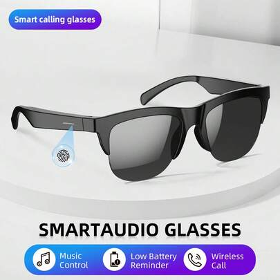 New Smart Glasses, Support Bluetooth Calling, Music Playback, Voice Assistant, With UV Protection Function, Suitable For Men And Women, Long Battery Life, Type-C Charging