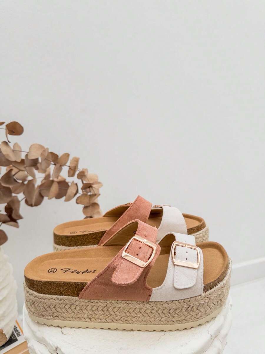 Women Platforms & Wedge Sandals - Pink - View 1