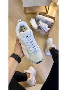 Tenis Running Cloud - Feminino Full 34 ao 39 - Branco - Visão 2