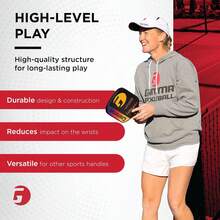 Gamma Sports  Overgrip For Tennis, Pickleball, Squash, Badminton, And Racquetball Racquets, Multiple Pack Sizes And Colors - Pink - View 8