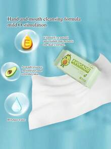 Mini Wet Wipes Travel Pack, Gentle Disposable Hand & Mouth Cleaning Wet Tissues, Compact Portable Design - Multicolor - View 5