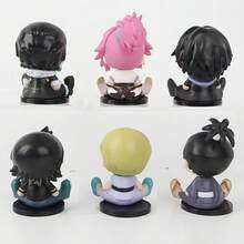 1 pieza Figura de personaje de dibujos animados de PVC, en posición sentada, figura de acción, regalo coleccionable, apto para adultos de 14+ años - Multicolor - Ver 2