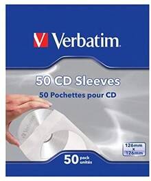 Verbatim Fundas de CD, paq 50 - Ver 3