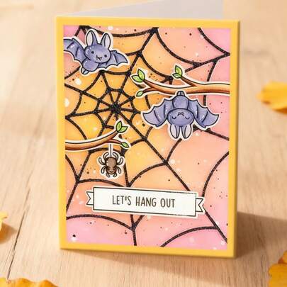 1 Piece Spider Web Scrapbooking Die - Ideal For Papercrafting, Card Making, Scrapbooking And DIY Album Decorating, The Die Features Durable Metal Construction.