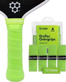 CRBN Pickleball - Drytec™ Overgrips - Pickleball Paddle Grip Tape - Absorbs Shock & Moisture - 4 Pack - 青檸味 - 4 包裝 - 查看 2