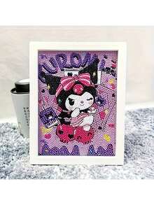 SANRIO Bộ tranh đính kim cương tự làm  , Bộ đồ thủ công nghệ thuật đính kim cương , Trang trí nhà cửa, Vật trang trí để bàn, Quà tặng ngày lễ và sinh nhật cho trẻ em - Nhiều màu - Xem 3