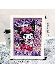 SANRIO Bộ tranh đính kim cương tự làm  , Bộ đồ thủ công nghệ thuật đính kim cương , Trang trí nhà cửa, Vật trang trí để bàn, Quà tặng ngày lễ và sinh nhật cho trẻ em - Nhiều màu - Xem 8