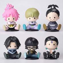 1 pieza Figura de personaje de dibujos animados de PVC, en posición sentada, figura de acción, regalo coleccionable, apto para adultos de 14+ años - Multicolor - Ver 1