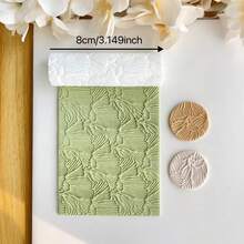 Khuôn đất sét polymer tạo hình lá, thích hợp để làm khuyên tai, khuôn đất sét polymer dùng để tự làm đồ trang sức, áp dụng cho việc trang trí sáng tạo các sản phẩm như khuyên tai, trâm cài, mặt dây chuyền, đồ gốm, v.v. - trắng - Xem 3