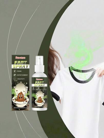 放屁喷雾 - 逼真的放屁气味恶作剧礼物，愚人节派对趣味新奇玩具