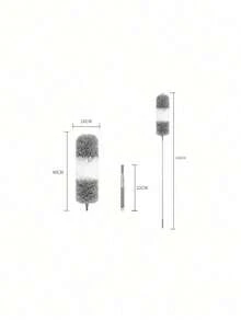 超细纤维除尘掸，可伸缩超细纤维除尘掸，可重复使用，可弯曲，可水洗，适用于清洁吊扇、高天花板、百叶窗、家具、汽车 - 多色 - 查看 9